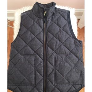 J Crew Quilted Puffer Vest